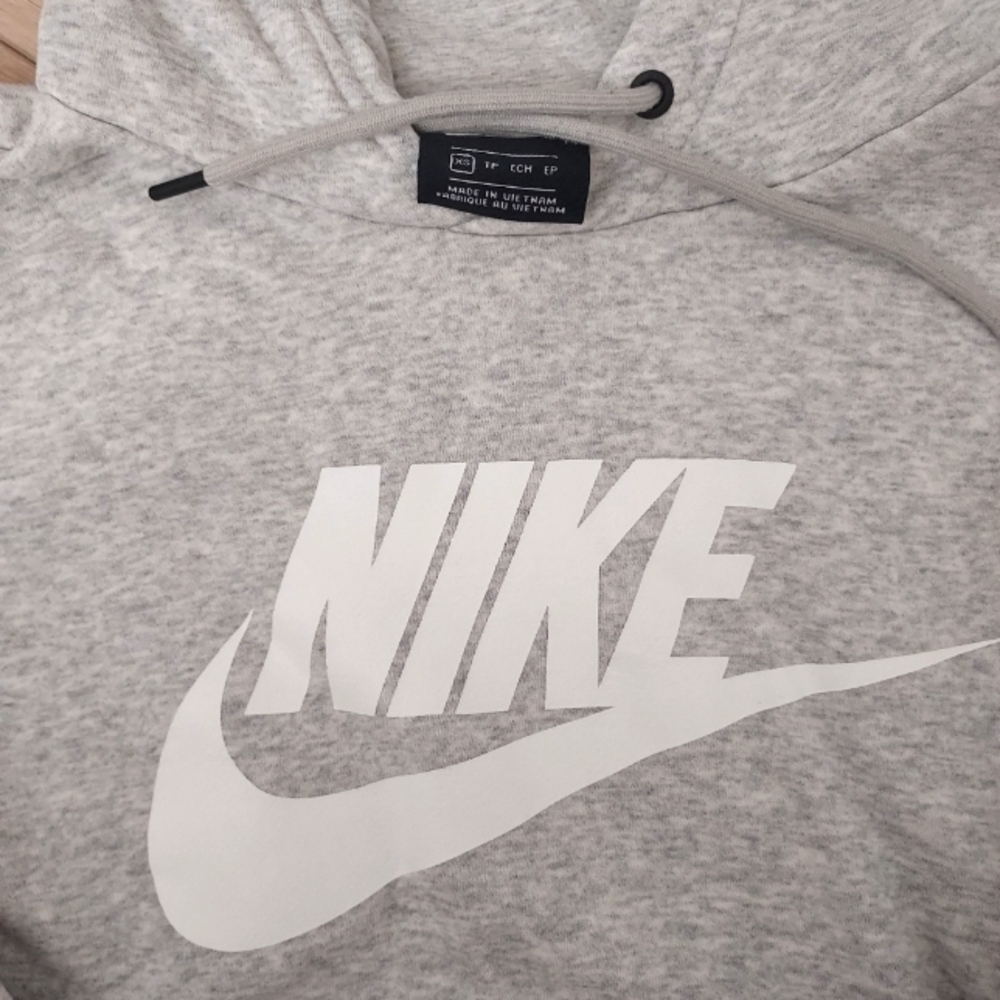 Nike, gray sweatshirt, XS - Picture 2 of 5